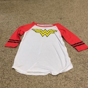 Wonder Woman see-through shirt